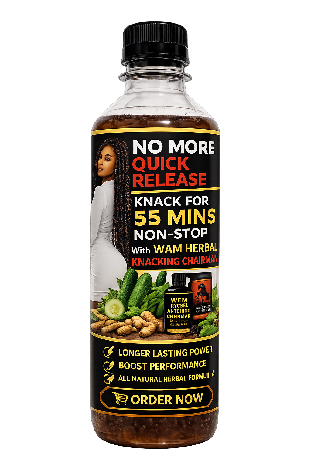 1 BOTTLE OF W&M HERBAL KNACKING CHAIRMAN SYRUP FOR PROMO PRICE NGN18,000 - (ACTUAL PRICE NGN29,000)